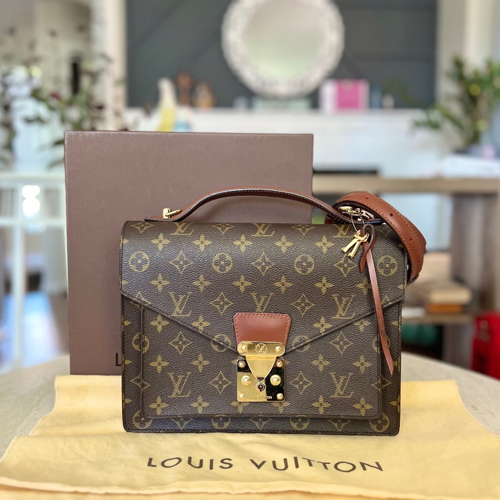 Louis Vuitton Monceau Shoulder / Crossbody Bag